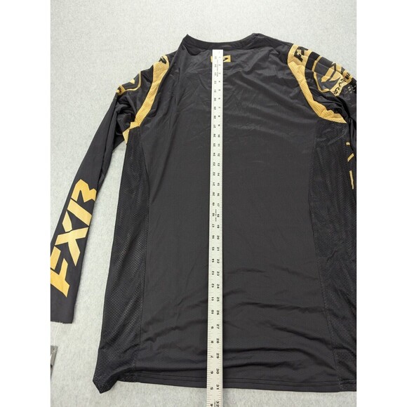 FXR Revo Legends Mens‎ MX Offroad Jersey Racing Black Gold Size 2XL Slim Fit XL - Picture 9 of 10